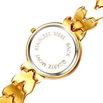 2017 G&D Prabangos Prekės ženklo Moterų Kvarciniai Laikrodžiai Womem Apyrankę Laikrodžiai Ponios Suknelė Žiūrėti relogio feminino reloj mujer Laikrodis Aukso