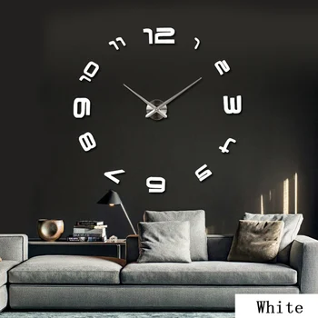 2017 m. naujos žiūrėti laikrodis, laikrodžiai, namų puošybai klok akrilo miroir didelių sienų lipdukai pardavimo Kvarco Šiuolaikinės Metalo nemokamas pristatymas