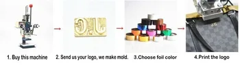 2018 Naują Maišelį logotipo spausdinimo mašina Karšto folija štampavimo staklės, Odos debossing odos rankinės, piniginės, diržai