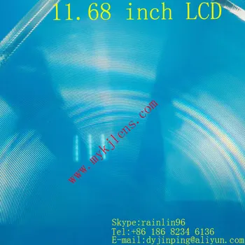 2vnt 213*128mm Stačiakampio Optinis PMMA Plastiko Fresnel Objektyvo Židinio Ilgis 220mm Už 11.68 colių 