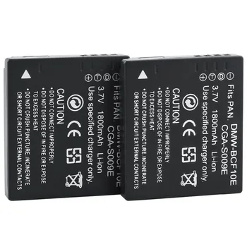 2x Probty DMW-BCF10E DMW BCF10e Camera Batteries for Panasonic DMC-FS12 DMC-FS4 DMC-FX40 DMC-F2 DMC-FT1 FT3 DMC-TS1 TS2 TS3