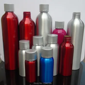 30ML 50pcs/daug Tuščių Kosmetikos Kremas/Skysčių Talpyklos, Užsukamu Aliuminio Kosmetikos Pakuotės Buteliukas, Įvairių Spalvų Emulsijos Butelis