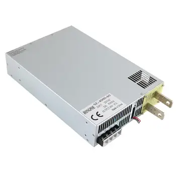 4000W 60V 66.5 DC 0-60v galios tiekimo 60V 66.5 AC-DC, Didelio galingumo PSU 0-5V analoginis signalas kontrolės SE-4000-60 DC60