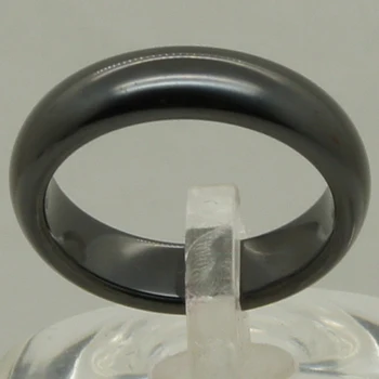 5mm plotis klasikinis dome juoda hi-tech nulio įrodymas, keramikos žiedas 1pc