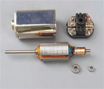 7.2 V 14000rpm F480 micro nuolatinis magnetas DC šepečiu motorinių kamuolys aplink elektrinių įrankių Priedai 