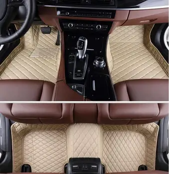 AA Užsakymą Specialių Grindų Kilimėliai, Lexus LX 570 7seats Vandeniui neslidus Kilimai LX570 Automobilių stiliaus Carmat