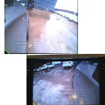 Atsparus vandeniui Mini Platus Kampas, HD CCD Įprastą Vaizdą Automobilio Priekyje vaizdo Kamera Universalus automobilio Priekio vaizdas iš Šono vaizdas iš Šono automobilio parkavimo Kamera