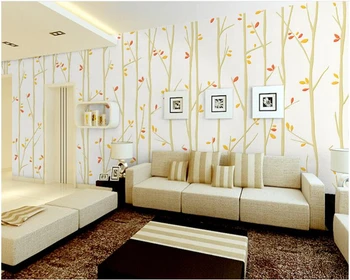 Beibehang 3d tapetai Aplinkos neaustinių šiuolaikinės estetinės šviežių sielovados gėlių kambarį, miegamąjį, TV foną