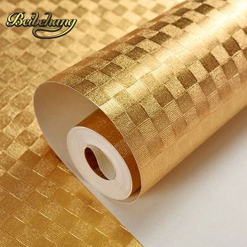 Beibehang tapetų Juostą KTV fone PVC tapetai aukso folija pakabinamų lubų medžiaga aukso tapetai,papel de parede,