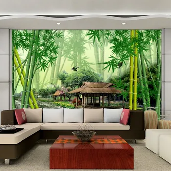 Beibehang Užsakymą Tapetai Šiuolaikinės Bambuko Gamtos Kraštovaizdžio, Foto Tapetai, tapetai kambarį tapetai, sienų ir 3 d