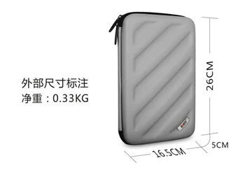 Bubm Fotoaparatas USB Vandeniui Skaitmeninės apsaugoti atveju Kelionės Organizatorius krepšys Mini Kabelis, Maitinimo Banko kietąjį diską