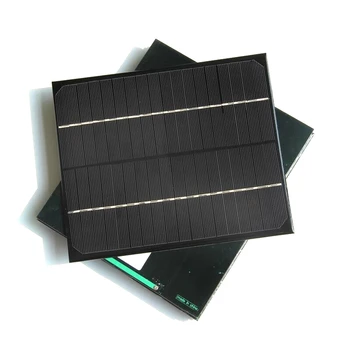 BUHESHUI 6W 18V Monokristalinius Saulės Elementų Saulės Skydelio Modulis, Skirtas Įkrauti 12V Akumuliatoriaus 