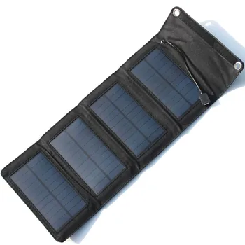 BUHESHUI Nešiojamų 7W Saulės Įkroviklius Mobiliesiems Telefonams/Galia Banko Baterijos Įkroviklis USB Išėjimas Saulės baterijų Įkroviklio Nemokamas Pristatymas