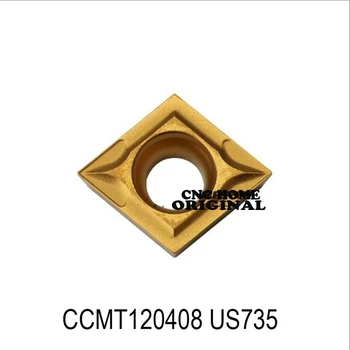 CCMT120404 US735/CCMT120408 US735,original CCMT 120404/120408 insert carbide for turning tool holder