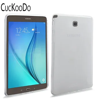 CucKooDo 100vnt Samsung Galaxy Tab 9.7 TPU Atveju,Slim TPU Gelio Guma Minkšta Oda Atveju Padengti Sasmung Galaxy Tab 9.7 T550
