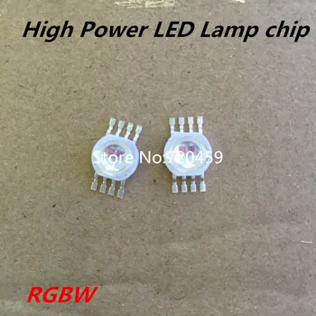 Didelės Galios LED Lempos chip 4w RGBW led didelės galios šviesos chip 8pins diodų Šviesos 4watt