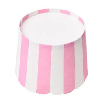 Didmeninė 50 Vnt Pink Cupcake dėžės, Popieriaus Keksas, Tortas Pelėsių Apdailos juostele