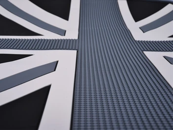 Didžiosios britanijos vėliava, skirta wateroof automobilių kilimėliai ne slip latekso kilimėlių mini cooper tautietis gumos kojų pagalvėlės mini f56
