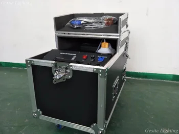 DMX 3000W Didelis Rūko Mašina Tik Sukurti Sauso Ledo Efektas Etape Žemės Mažai Vandens