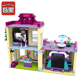 E Modelis Suderinamas su Lego E2007 734pcs Mokymo Modelių Kūrimo Rinkiniai Blokai Žaislai Hobis, Pomėgiai Berniukų, Mergaičių