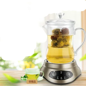 Elektrinis virdulys Mini - pakelta puodą automatinis stiklo padalinta įstaiga elektrinės verdančio vandens, mažų karšto puodelio arbatos office gėlių arbatinukas