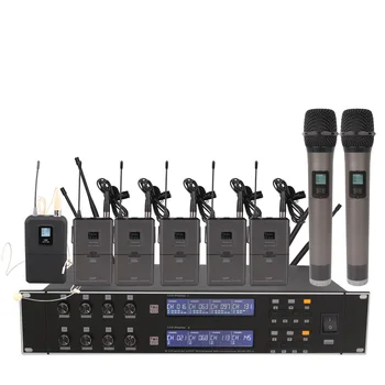 ERZHEN U9200T UHF 8 Laikomo mobiliojo Mikrofonas Dinaminis Kapsulė, Šeimai Šalis, Subalansuotas+Nesubalansuotas Išėjimo Bevielis Mikrofonas+KTV