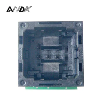 Flash Programuotojas Adapteris LGA52 Į DIP48 IC Bandymų kištukinis Lizdas Su Valdybos Įrašyti į Lizdą Atviro Viršaus Konstrukcija LGA52 Programavimo Lizdas