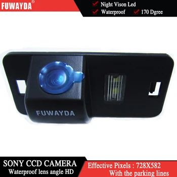 FUWAYDA automobilio Galinio vaizdo parkavimo kamera, Naktinio matymo vandeniui color SONY CCD, HD BMW E46 E53 E88 E90N E60N E61N,X3 X5 X6 M3
