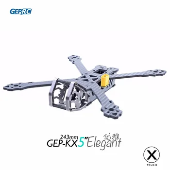 GEPRC GEP-KX5 Elegantiškas FPV Rcing quadcopter 243MM ratų Bazė anglies pluošto rėmas TIESA X freestyle
