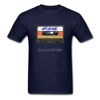 Grunge Muzikos Marškinėliai Užsakymą trumpomis Rankovėmis T-shirt Vyrai 2017 Karšto Grupės XXXL Medvilnės Crewneck Mens T Shirts