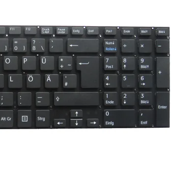 GZEELE NAUJŲ GR Nešiojamojo kompiuterio Klaviatūra Sony Vaio Tinka SVF 15 SVF15 FIT15 SVF152 SVF153 SVF1541 greman VERSIJA be rėmo juoda naujas