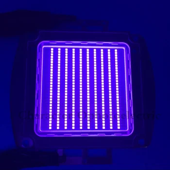 High Power LED Chip UV LED 365nm 370nm 380nm 395nm Lemputė 100W 150W 200W Ultravioletinė LED Nagų Džiovintuvas Valiuta Identificatio
