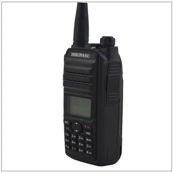 HIROYASU MP-1024 10W Išėjimo Galia VHF 136-174MHz FM Nešiojamų dvikrypčio Radijo ryšio Dvigubas Ekranas Dvejopo Laukimo Walkie Talkie tarpmiestinių