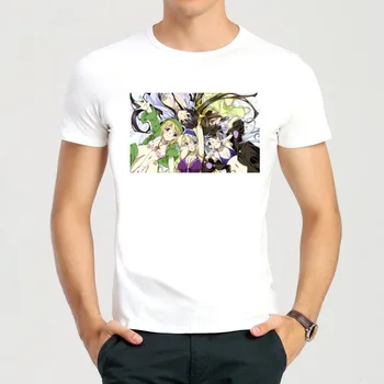 Japonijos Anime Infinite Stratos marškinėliai Balti trumpomis Rankovėmis Infinite Stratos Spausdinimo Viršuje Tees Marškinėliai Vyrams, Moterims
