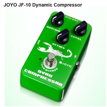 JOYO JF-10 Dinaminis Kompresorius gitaros efektu pedalas sumažinti nereikalingus dinaminis užtikrinti savo Veiklos tiesa brpass nemokamas pristatymas