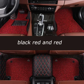 Kalaisike Custom automobilių grindų kilimėliai Isuzu visi modeliai JSK D-MAX mu-X automobilių aksesuarai, auto stilius