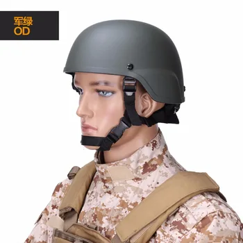Karinės Šalmą Mich 2000 Kariuomenės Taktinio Dažasvydžio Wargame Šalmai ABS Plastiko Galvos Raštas Įrangos Priedai
