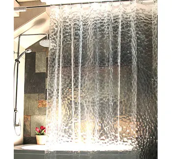 Kietas 3D Vonios kambarys Dušo Užuolaidos Aukštos Kokybės vandeniui vonios aksesuarai modernus kieto dizaino 180x180cm,180x220cm