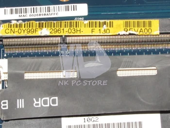 KN-0Y99F7 0Y99F7 Pagrindiniai Valdybos Dell studio 1747 1749 Nešiojamas Plokštė NAT02 LA-5154P HM55 HD Graphics DDR3