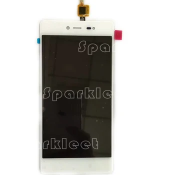 LCD Ekranas+Touch Ekranas skaitmeninis keitiklis Asamblėjos atsarginės Dalys Wiko Karščiavimas 4G Remonto Juoda