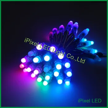 LED pobūdžio ženklas, pramogų žibintai,12mm 5VDC RGB LED pikselių