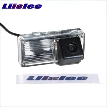 LiisLee Automobilių CCD, Naktinio matymo Vsion Galinio vaizdo Kamera TOYOTA Land Cruiser Prado LC 120 2002-2009 m. atgal į viršų Atvirkštinio CAM