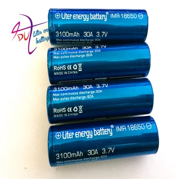 Litro energijos baterijos Naujos 3PCS Originalus 3,6 V US18650 VTC6 18650 baterija 3100mAh 30A Elektroninių cigarečių maitinimo baterijos