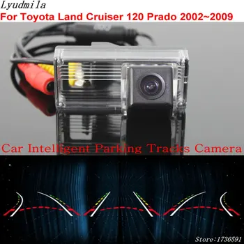 Liudmila Automobilių Protingas Stovėjimo Dainos vaizdo Kamera Toyota Land Cruiser 120 Prado 2002-2009 m. HD Atgal į viršų Atvirkštinio Galinio vaizdo Kamera