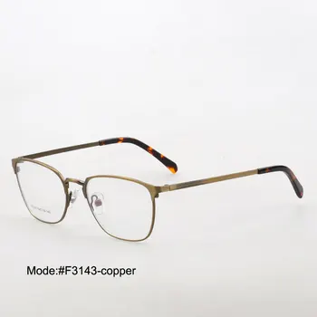 Magija Jing visą ratlankio nerūdijančio plieno RX optinių rėmelių trumparegystė akiniai akiniai recepto akiniai vyrams F3143