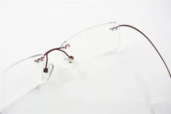 Mažmeninės 9 spalvų mados taškus akinių rėmeliai/mados atminties titano akiniai kadrų/recepto optinių rėmelių
