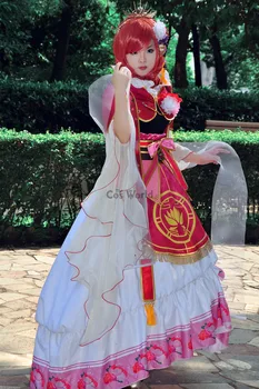 Meilė Gyvena Mokyklos Idol Projekto Nishikino Maki Septyni Laimingieji Dievai Suknelė Vienodą Aprangą, Anime Cosplay Kostiumai
