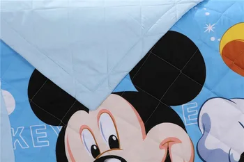 Mickey Mouse, Antklodės, Patalynė, Dvyniai, Vieno Visą Karališko Dydžio Antklodės Medvilnės Audinio, Austi Disney Simbolių Spaudinių Berniukų Vasaros Mėlyna