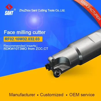 Milling tools Indexable milling cutter Match insert RDKW10T3MO Face cutter cutting disc RF02.10W32.032.03/FMR03-032-XP32-RD10-03
