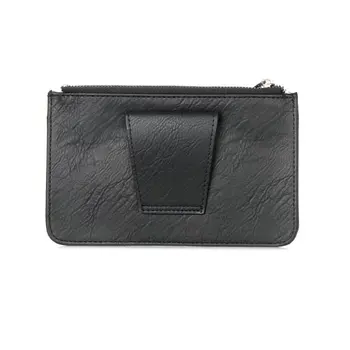 Multi-functional purse belt 5.5-inch mobile phone Case, zipper three pocket pocket bag protection cover for Blackview BV8000 Pro